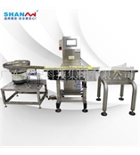 藥丸重量檢測機善安SACW-100S高精度稱重機重量選別機